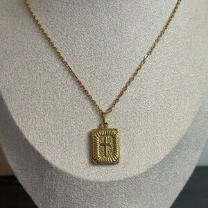 Handmade Gold Cross Necklace | Waterproof & Tarnish Resistant